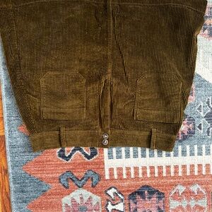 Madewell Olive Corduroy skirt
